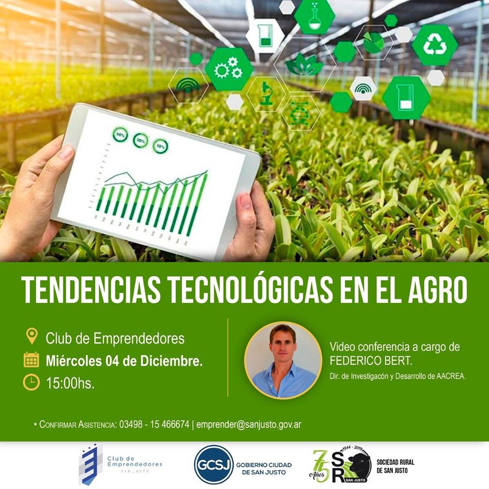 TENDENCIAS TECNOLÓGICAS EN EL AGRO