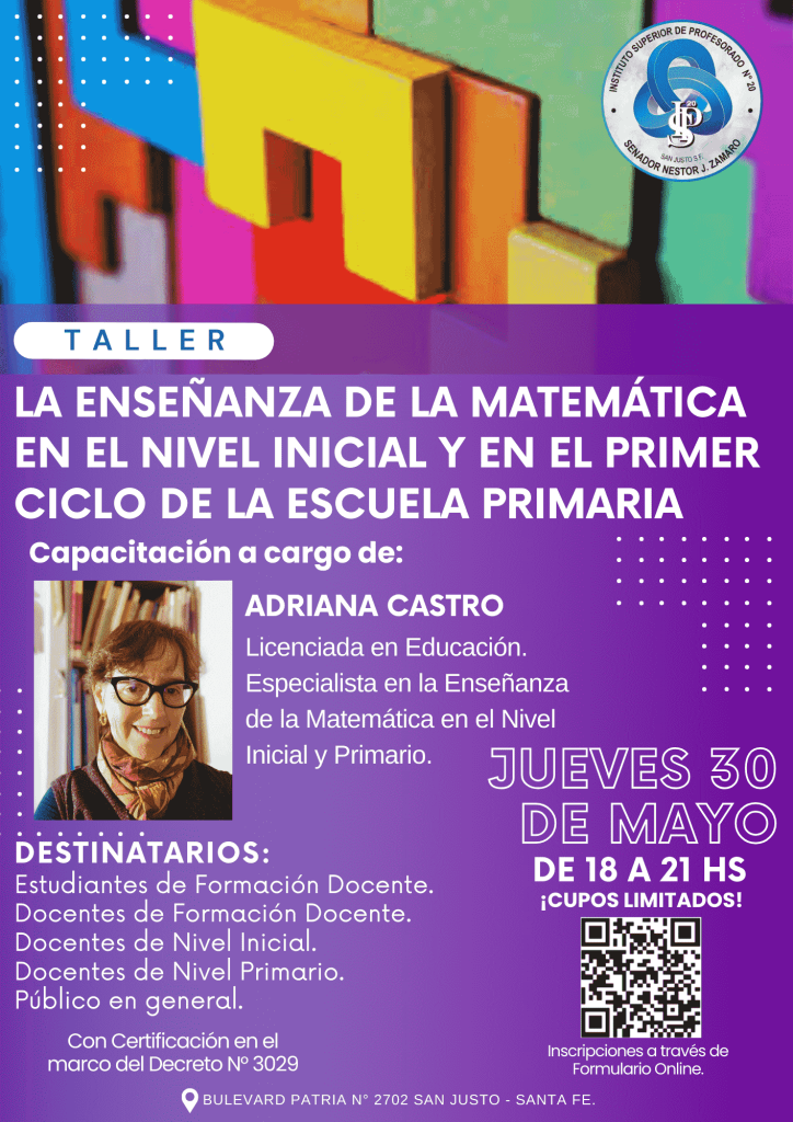 Taller: “La Enseñanza de la Matemática en el Nivel Inicial y en el ...
