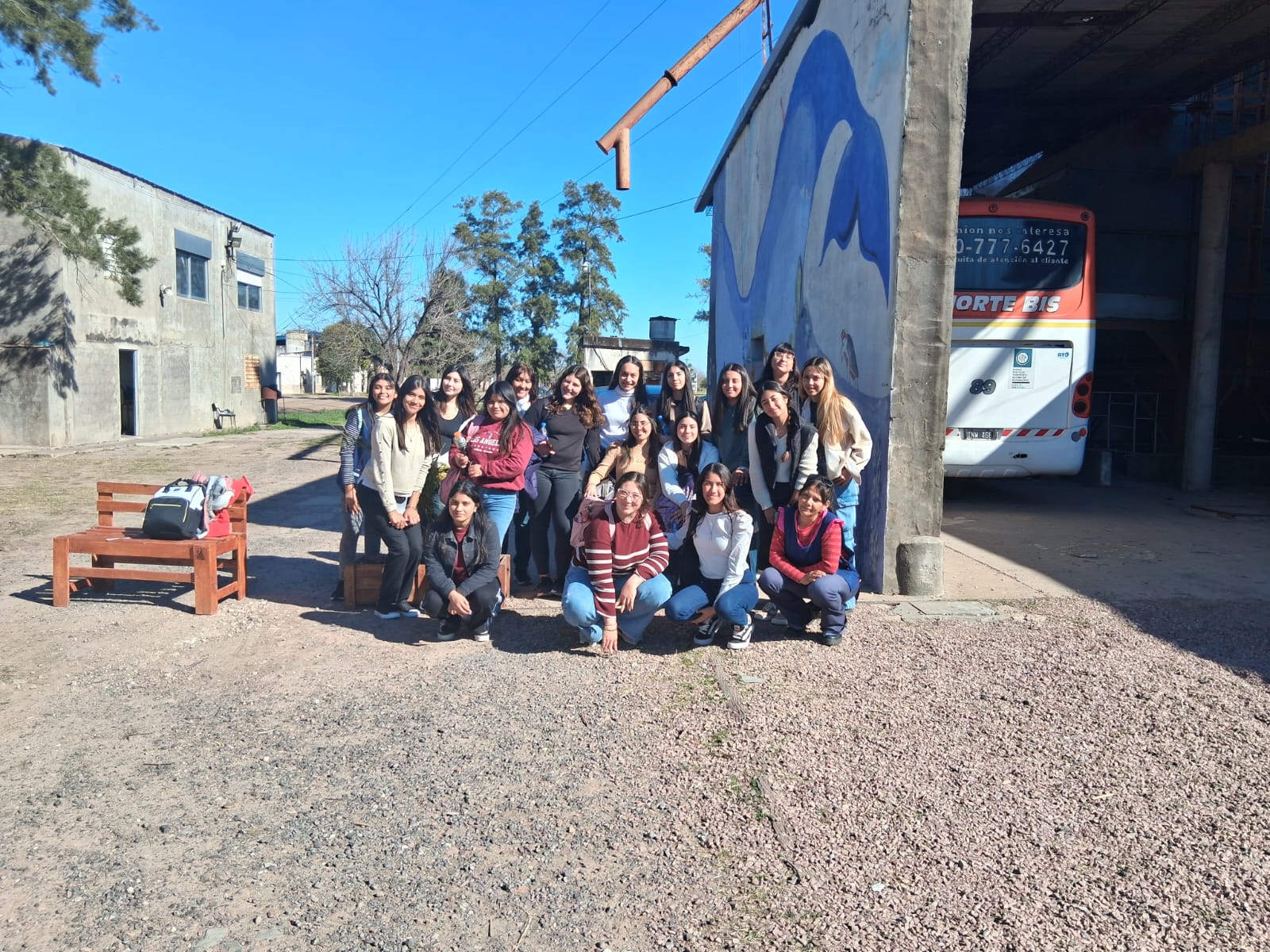 1° Año de Prof. de Educación Inicial recorre el Circuito Pedagógico Urbano